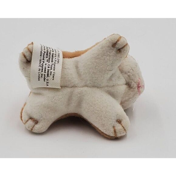 Vintage Pound Puppies Mini Rabbit Plush Light Brown 2.5" - Picture 5 of 6